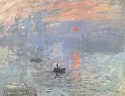 Claude Monet Sunrise (nn02) France oil painting reproduction
